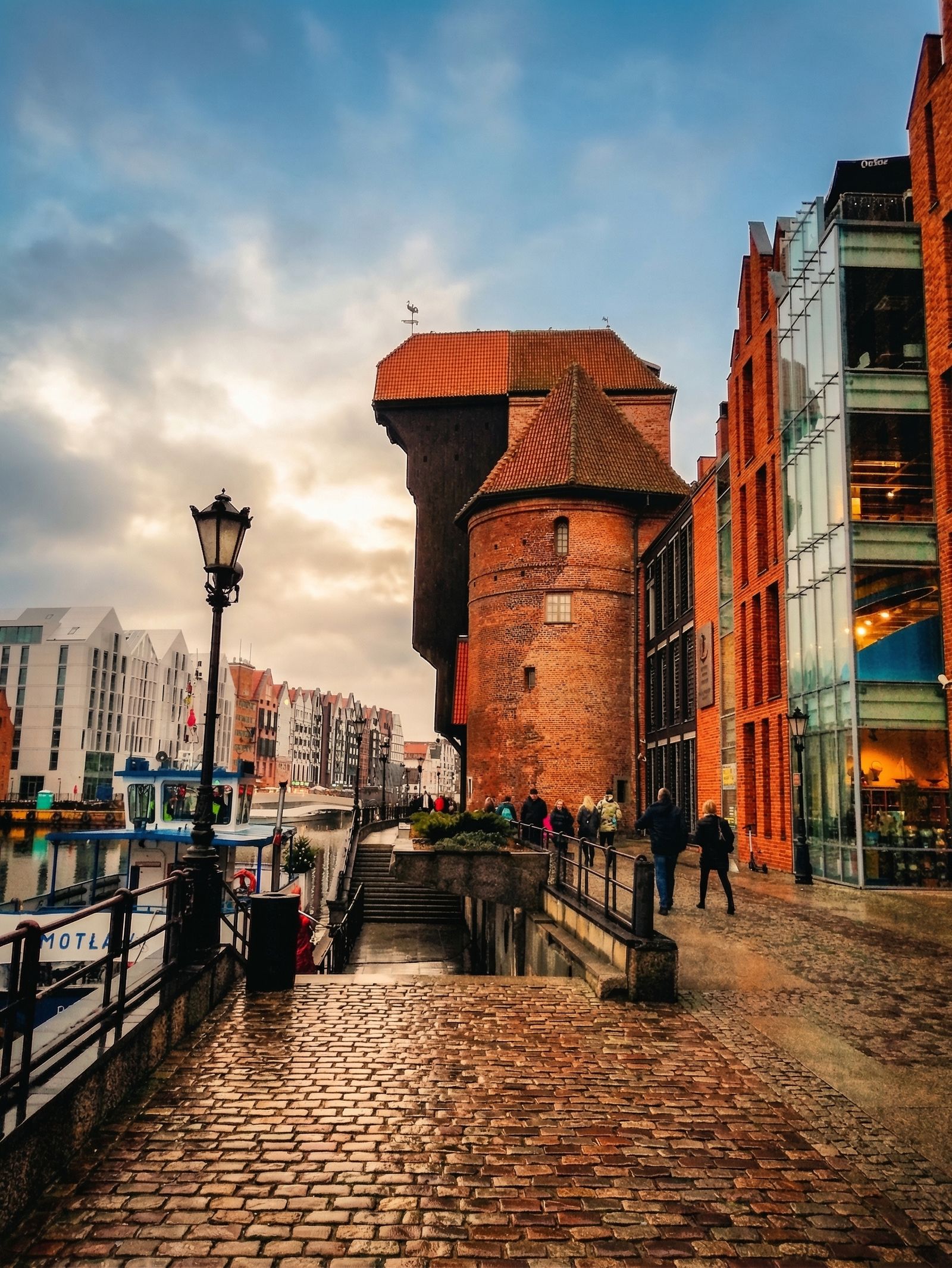 Gdansk Crane on Motlawa river