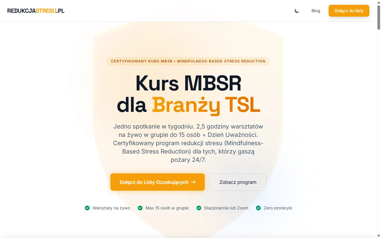 redukcjastresu.pl - Stress Reduction