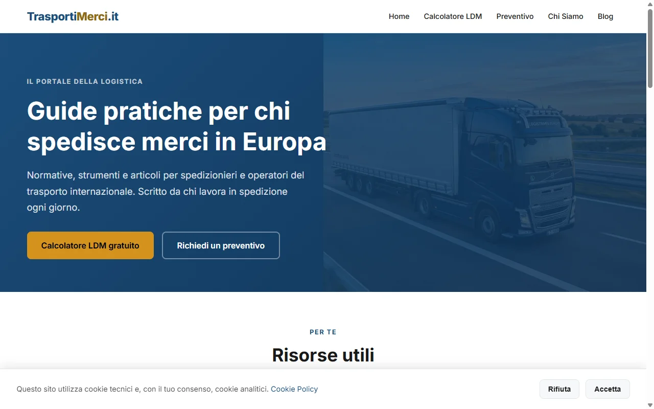 trasportimerci.it - Transport Portal